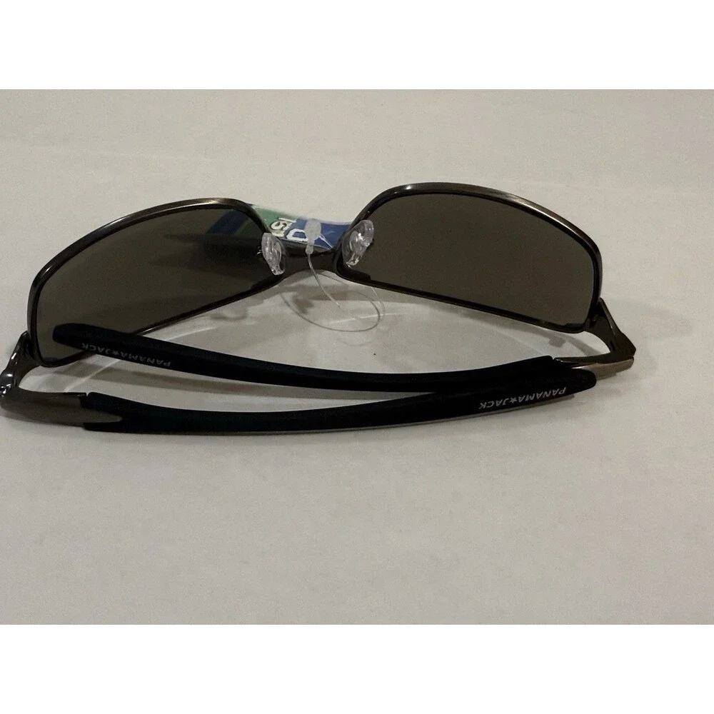 Panama Jack‎ Out Island Sunglasses For Men Aviator Gunmetal, 100% UVA Protection